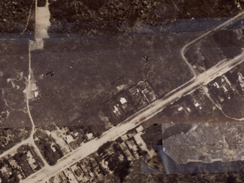97 Pacific Road from the air, 1925-1929