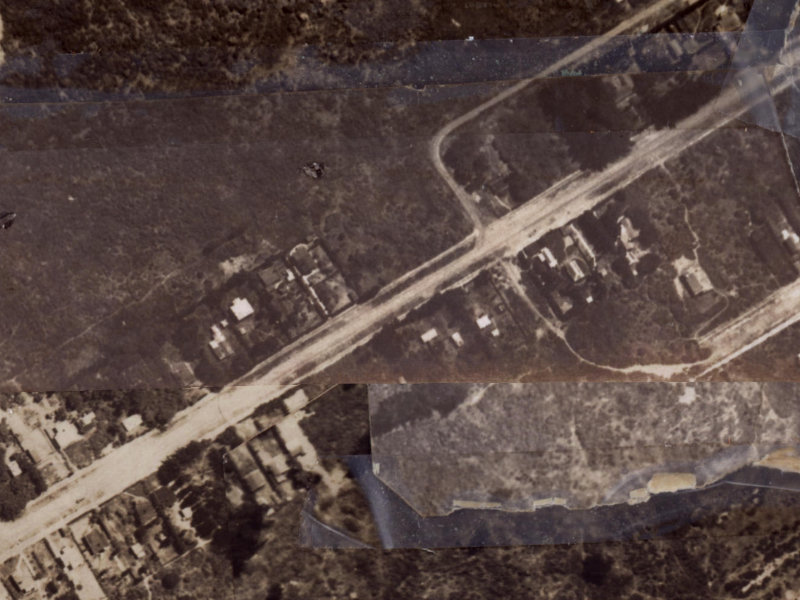 80 Tedder Avenue from the air, 1925-1929
