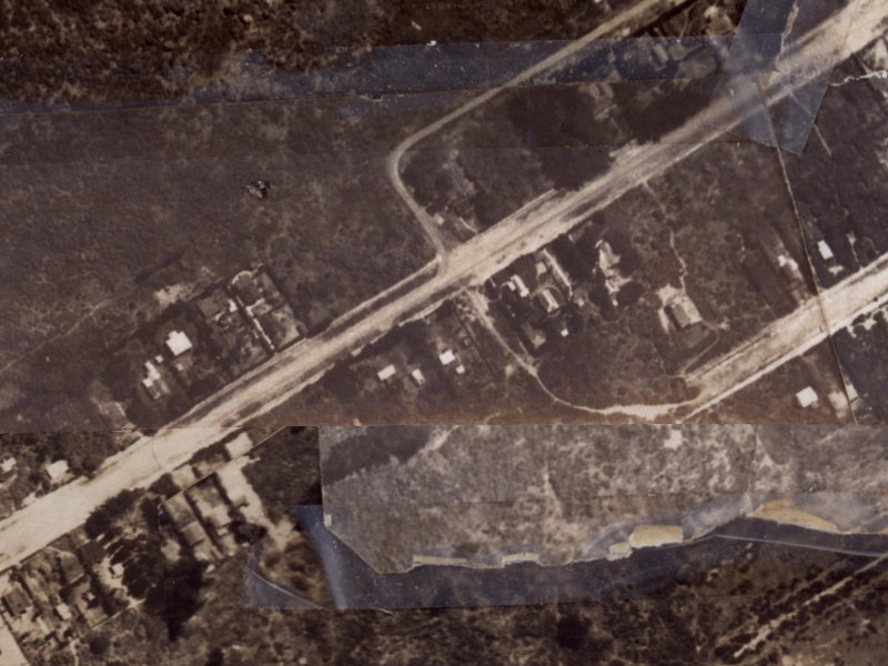 71 Tedder Avenue from the air, 1925-1929