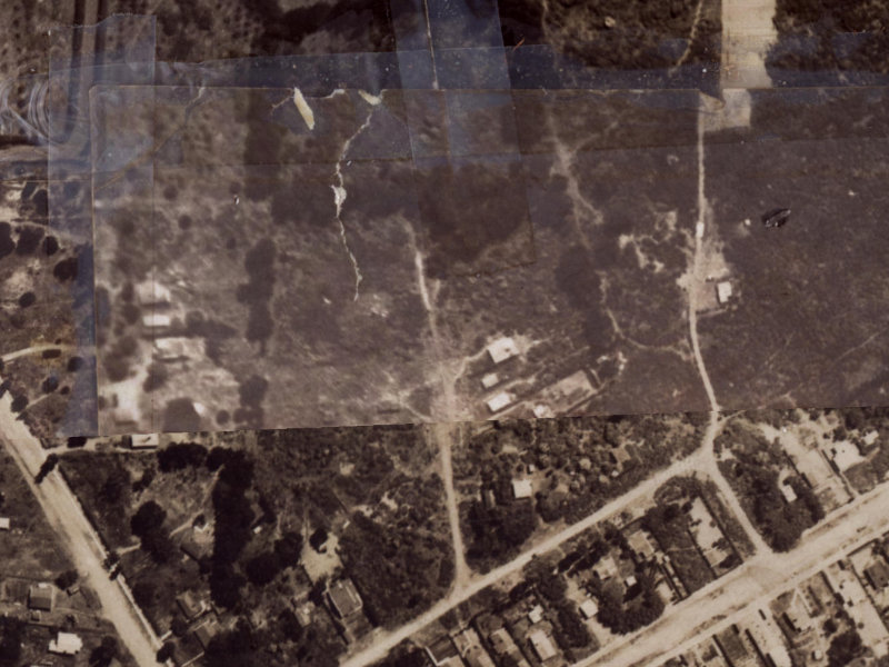 14 Woodgrove Avenue from the air, 1925-1929