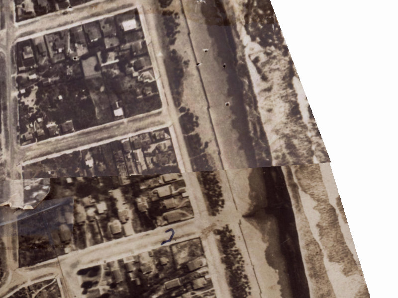56–64 Marine Parade from the air, 1925-1929