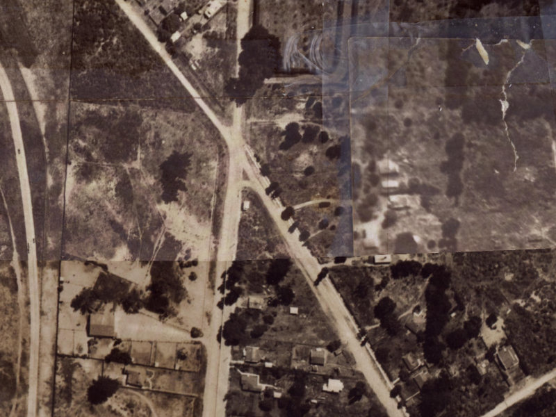 9 Marriotts Road from the air, 1925-1929