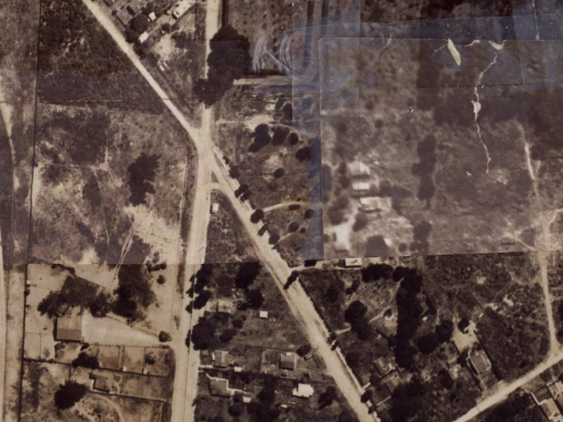 9B Marriotts Road from the air, 1925-1929