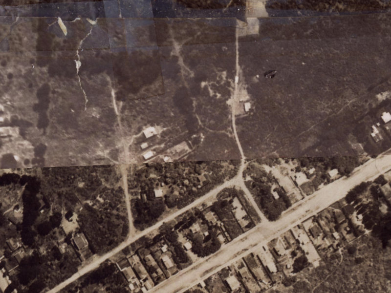 164 Pacific Road from the air, 1925-1929