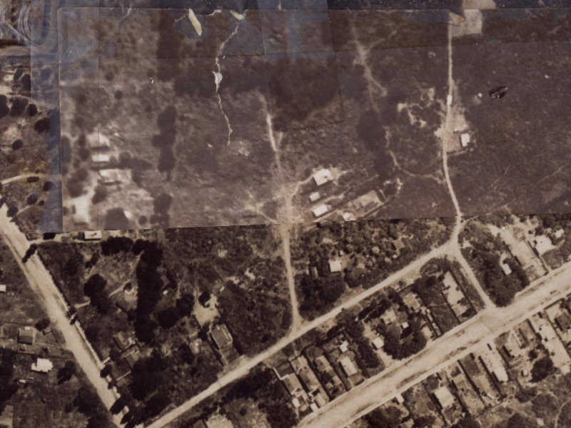 9 Woodgrove Avenue from the air, 1925-1929