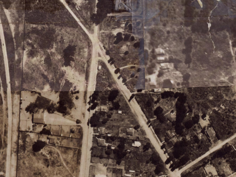 12 Marriotts Road from the air, 1925-1929