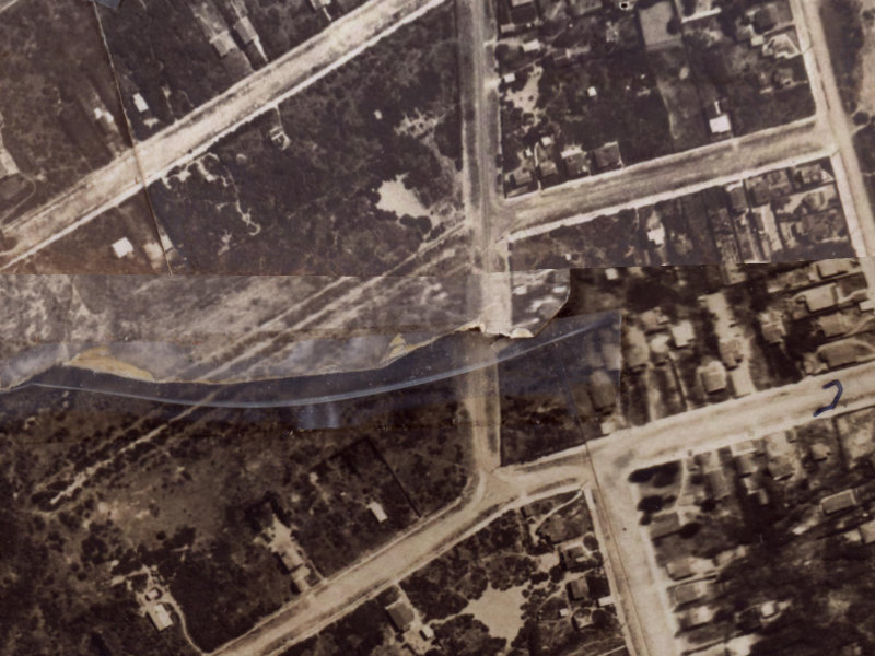 64 Jutland Street from the air, 1925-1929
