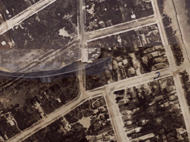 71 Jutland Street from the air, 1925-1929
