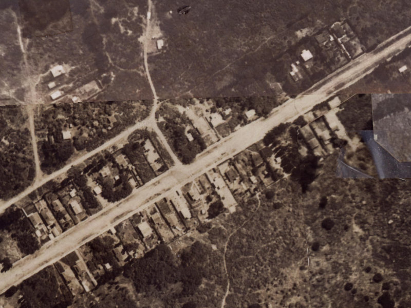 112 Tedder Avenue from the air, 1925-1929