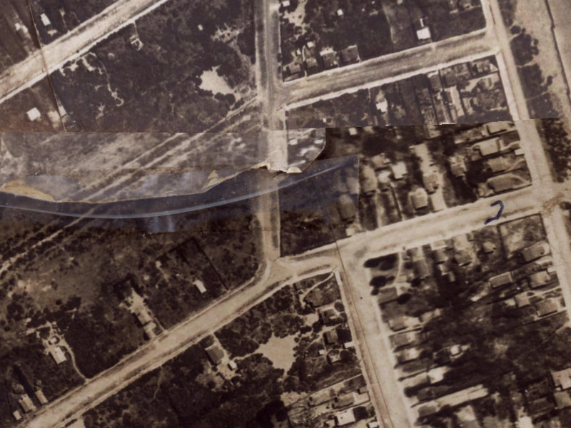 73E Jutland Street from the air, 1925-1929