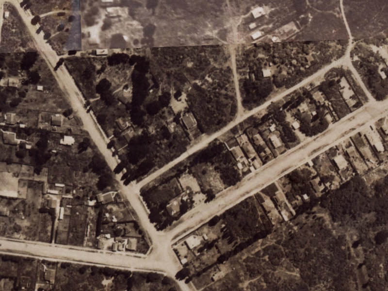 196 Pacific Road from the air, 1925-1929
