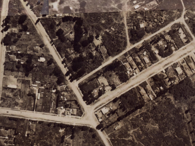 195 Pacific Road from the air, 1925-1929