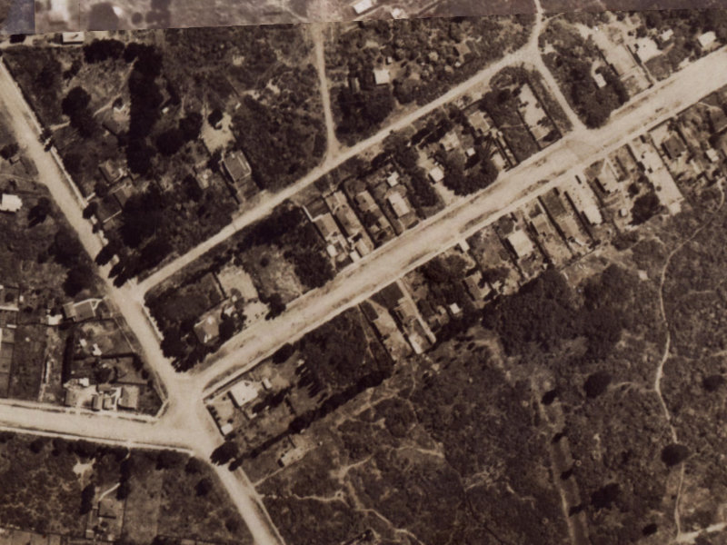 152 Tedder Avenue from the air, 1925-1929