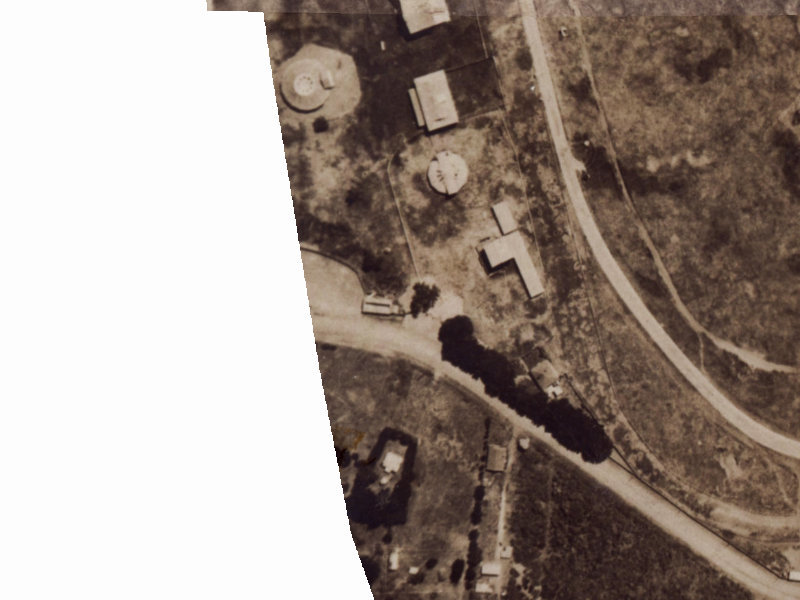 1 Blue Gum Place from the air, 1925-1929