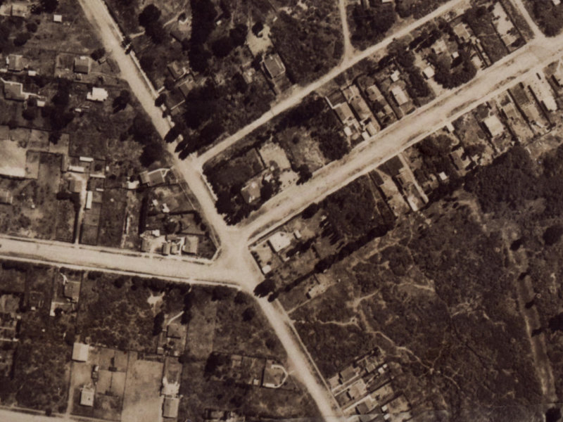 156 Tedder Avenue from the air, 1925-1929