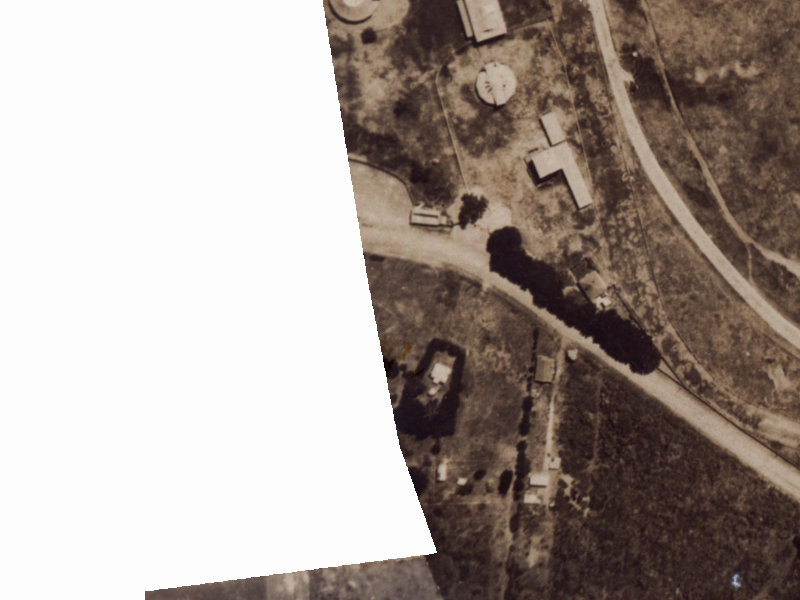 193 Travis Road from the air, 1925-1929