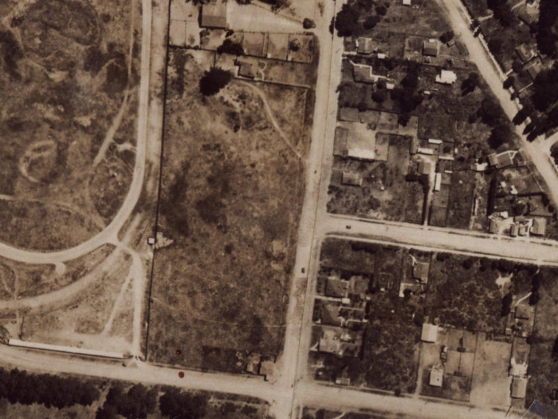 223 Bower Avenue from the air, 1925-1929