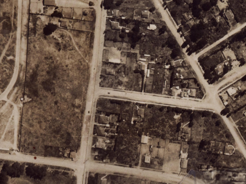 26 Saltaire Street from the air, 1925-1929
