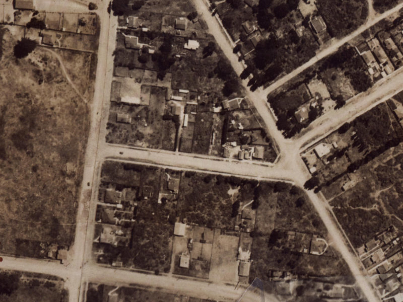 16 Saltaire Street from the air, 1925-1929