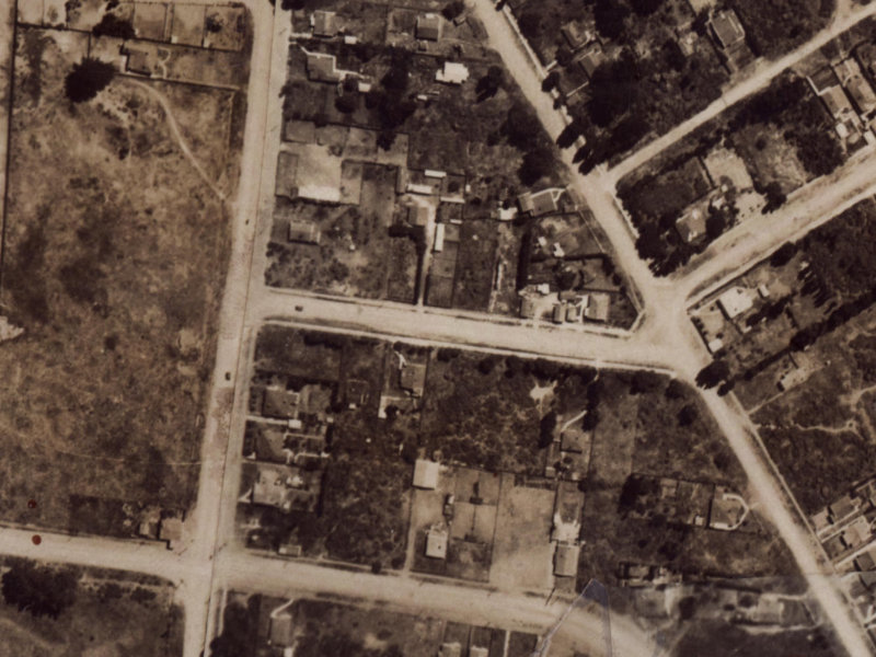 21 Saltaire Street from the air, 1925-1929