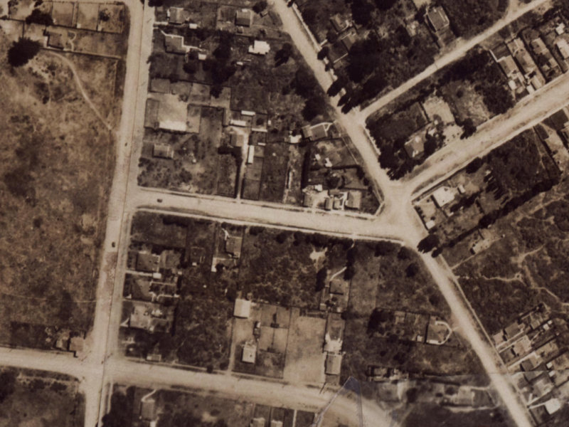 Saltaire Street from the air, 1925-1929