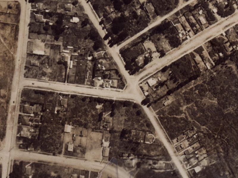 7 Saltaire Street from the air, 1925-1929