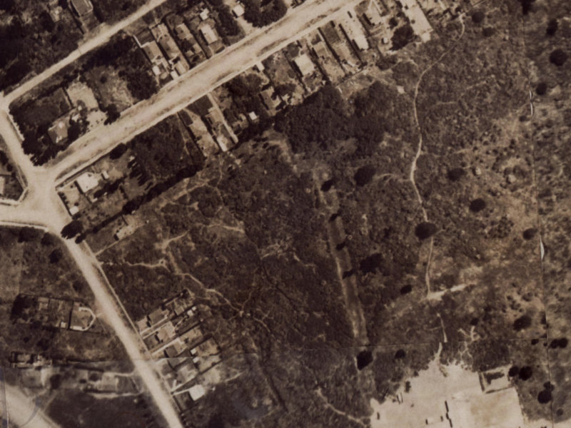 34 Leverett Place from the air, 1925-1929