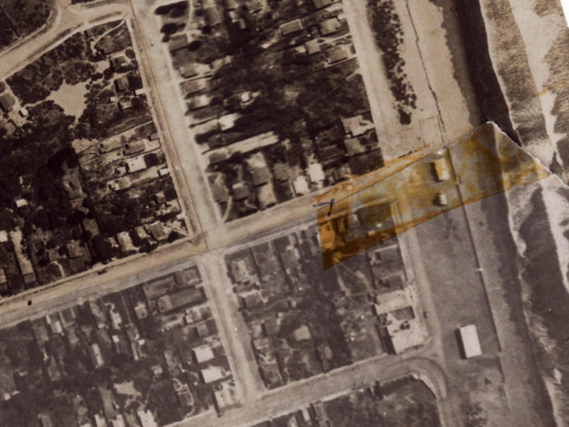 14 Leaver Terrace from the air, 1925-1929
