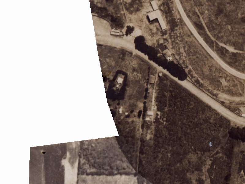 5 Blue Gum Place from the air, 1925-1929