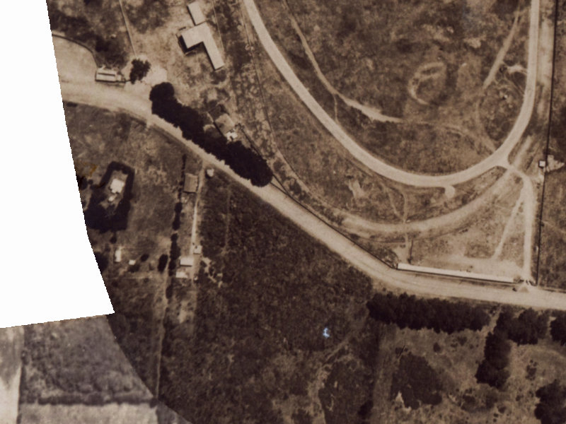 274A Travis Road from the air, 1925-1929