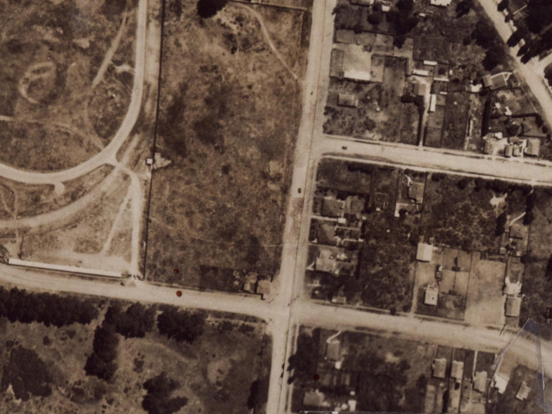 217 Bower Avenue from the air, 1925-1929