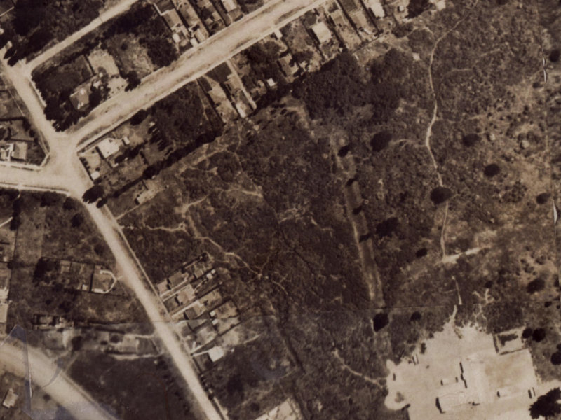 29 Leverett Place from the air, 1925-1929