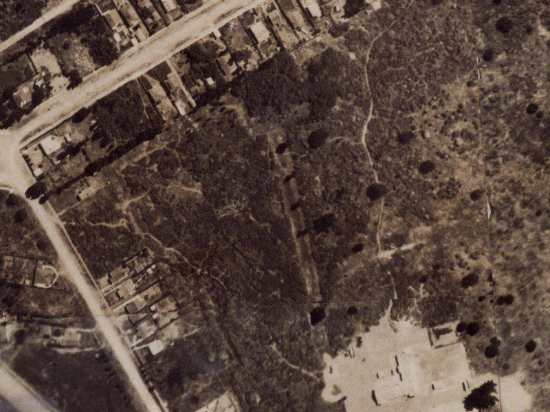 30 Leverett Place from the air, 1925-1929