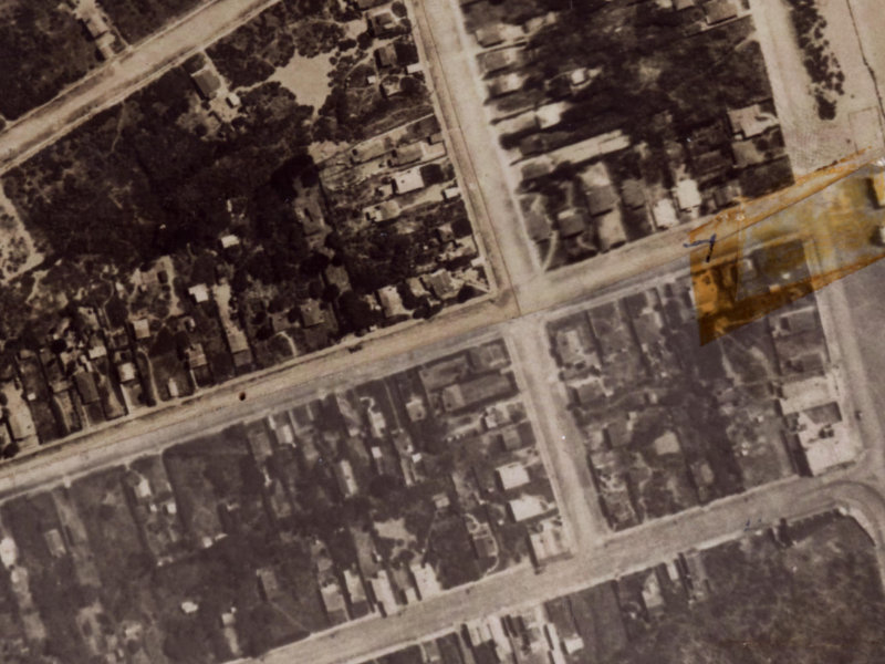 31 Leaver Terrace from the air, 1925-1929