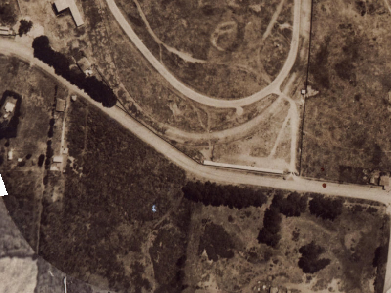 280-278 Travis Road from the air, 1925-1929