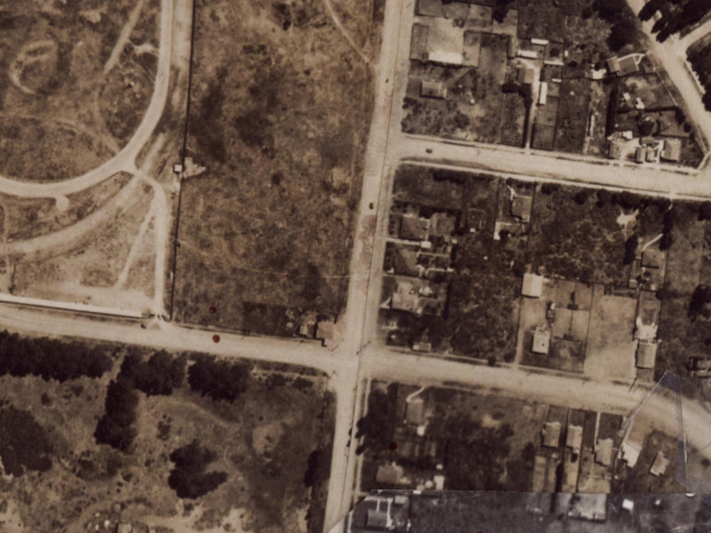215A Bower Avenue from the air, 1925-1929