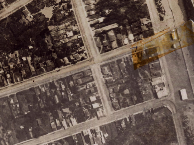 34 Tonks Street from the air, 1925-1929
