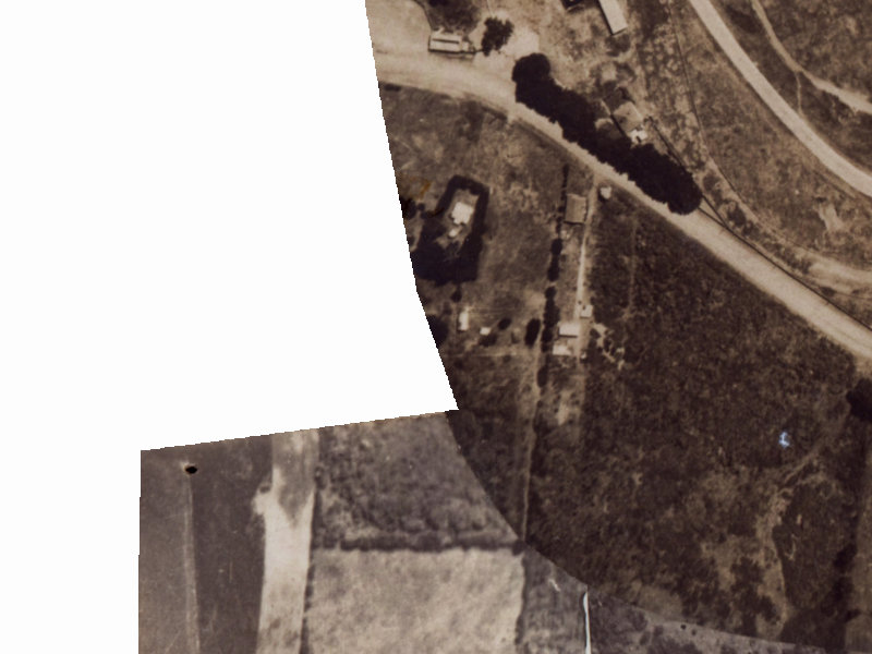 Blue Gum Place from the air, 1925-1929