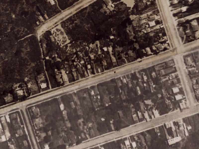 54 Leaver Terrace from the air, 1925-1929