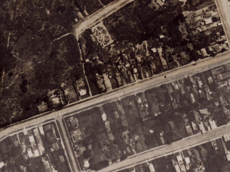 66 Leaver Terrace from the air, 1925-1929
