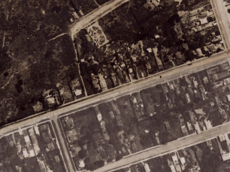 64 Leaver Terrace from the air, 1925-1929