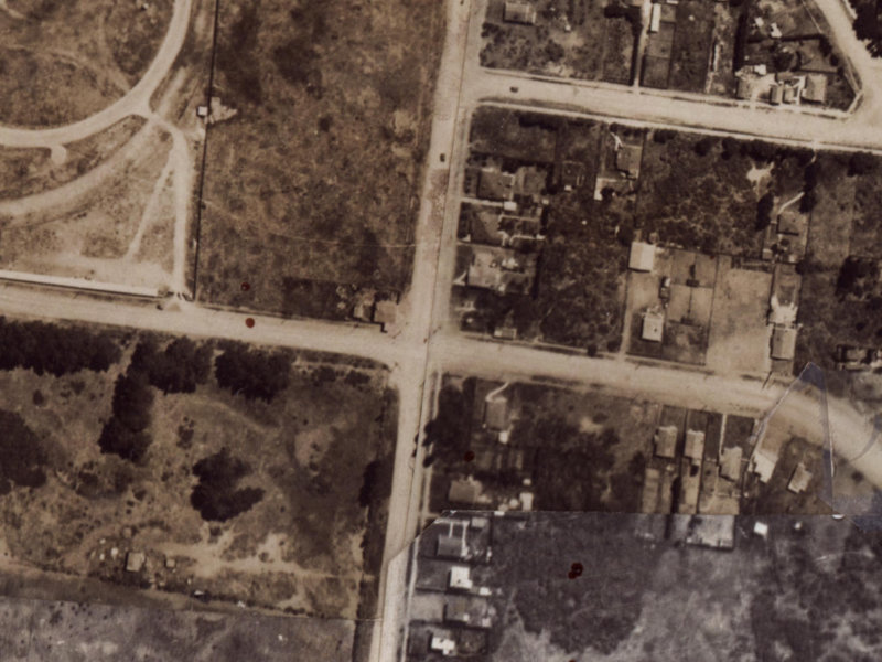 204 Bower Avenue from the air, 1925-1929