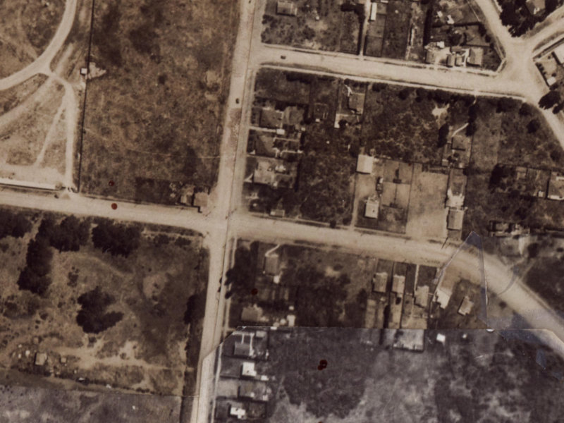 70 Rookwood Avenue from the air, 1925-1929