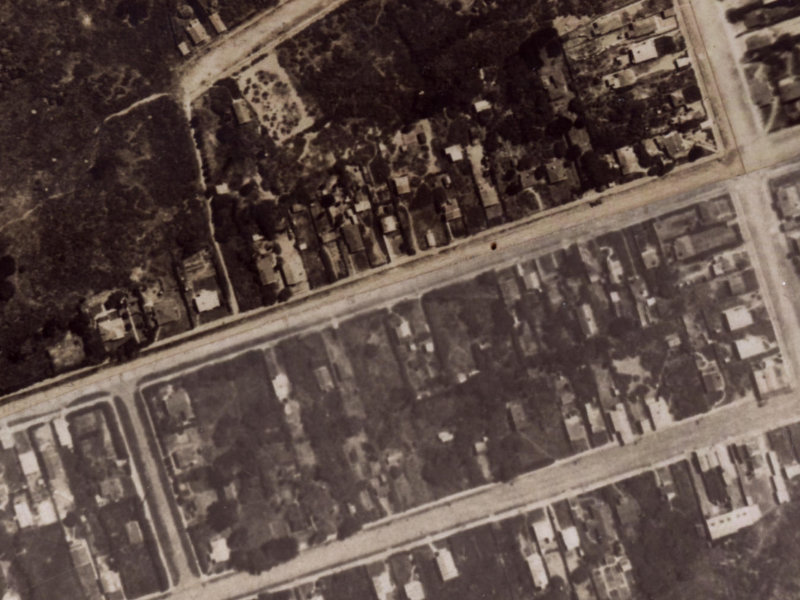 59 Leaver Terrace from the air, 1925-1929