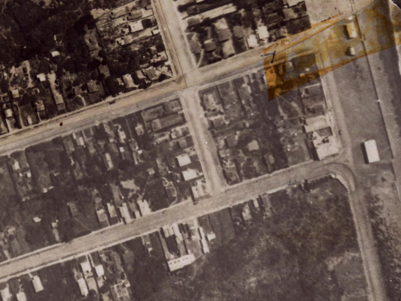 44 Tonks Street from the air, 1925-1929
