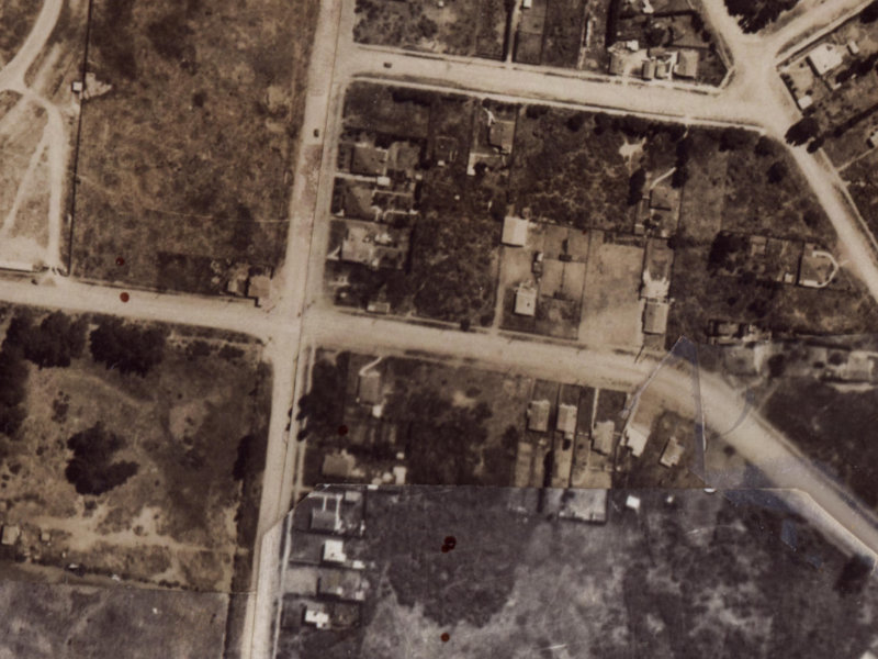 71 Rookwood Avenue from the air, 1925-1929