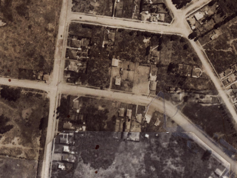 62 Rookwood Avenue from the air, 1925-1929