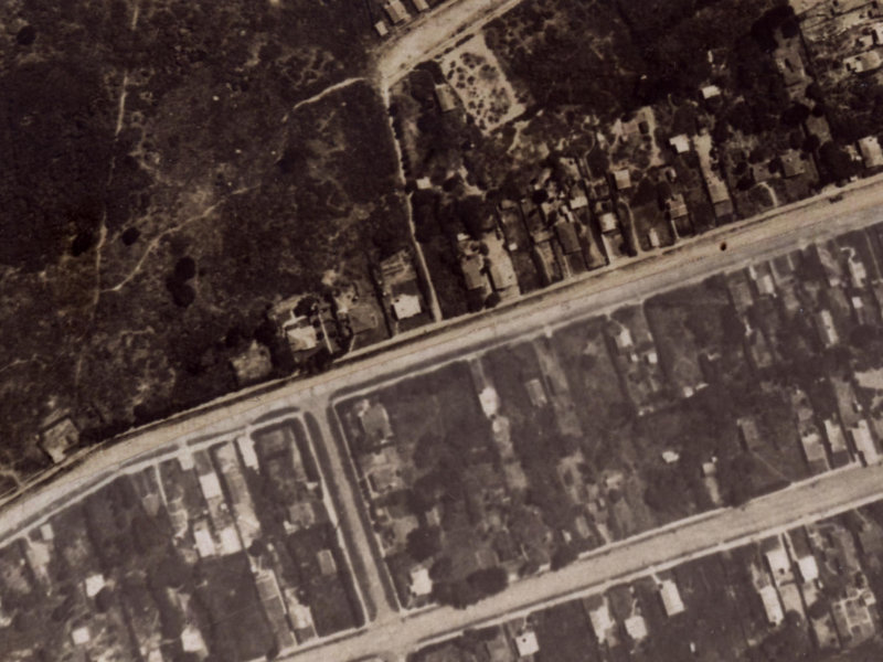 77A Leaver Terrace from the air, 1925-1929
