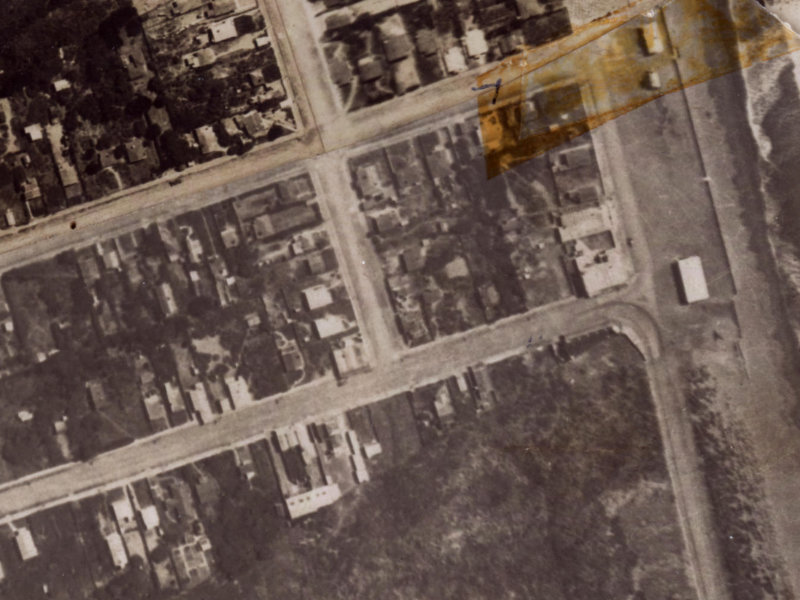 34 Bowhill Road from the air, 1925-1929