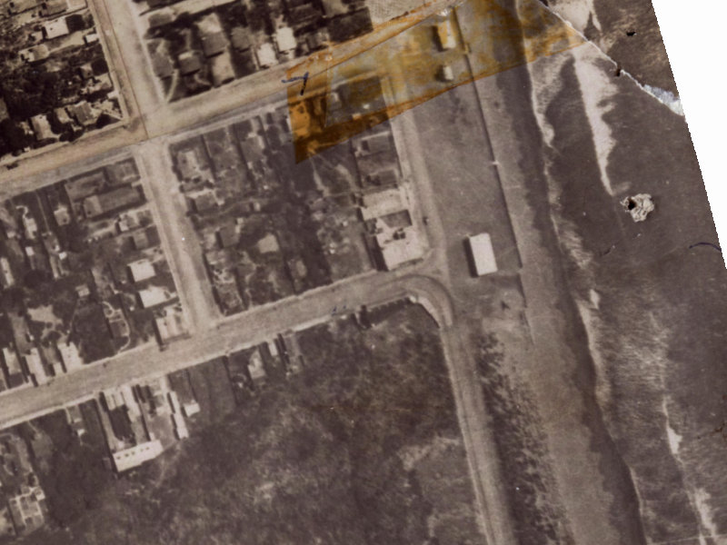 22 Bowhill Road from the air, 1925-1929